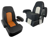 Seat HM58 Flip-Up White/Black