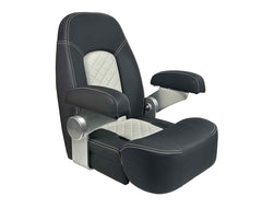 Seat HM58 Flip-Up White/Black