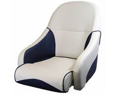 Seat Ocean51 Flip-Up Off Wht/Carb. DkBl