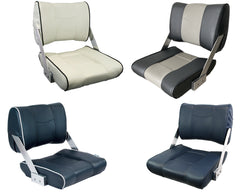 Seat ST45 Flip Back Md Gry/Dk Gry Carbon