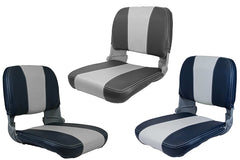 Seat SS48 Folding Dk Bl/Off Wht