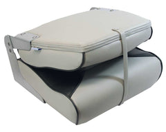 Seat Deluxe Fold OffWht/DkBlue