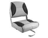 Seat Deluxe Fold Mid-Gry/Dk-Gry