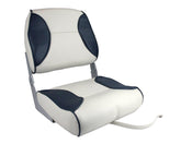 Seat Deluxe Fold OffWht/DkBlue