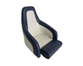 Seat HM51 Flip-up Off Wht/Dark Blue