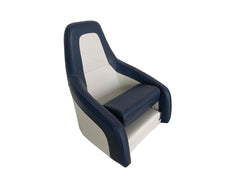 Seat HM51 Flip-up Off Wht/Dark Blue