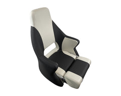 Seat MB70 Flip-up Off Wht/Carbon Blk