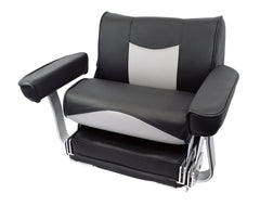 Seat ST46 FlipUp/FlipBack DkGry/MidGry