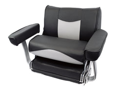 Seat ST46 FlipUp/FlipBack DkGry/MidGry