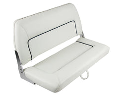 Seat S90 Dble Folding MGry/DkGry piping