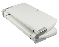 Seat S90 Dble Folding MGry/DkGry piping