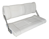 Seat ST95 Dble FlipBack All-White
