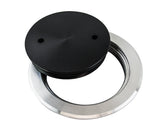 Deck Plate Weld-On w/Acetal Lid Blk 200mm
