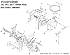 Replace Cable (A) 712,912,RC23,RC30
