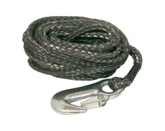 Winch Rope 7mm x 9mtr Snap Hook