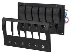 Switch Panel LED 6 Way - Fuses
