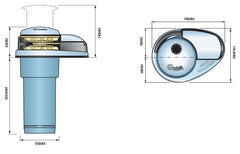 Windlass DP2E 500w 12v 6mm