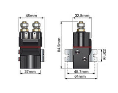 Solenoid (T6215-12) 150A 12v