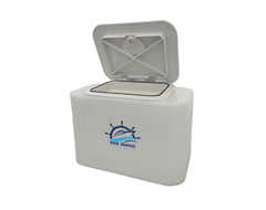 Flowrite Livewell Tank 30LTR Wht Hatch