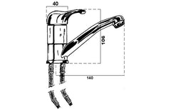 Mixer Faucet -Short Spout