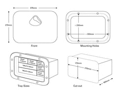 Hatch -Dlx Tackle Box Grey