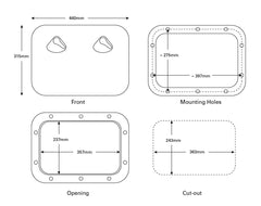 Hatch -Deluxe 440x315 Black