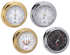 Barometer CP Brs Blk 95mm