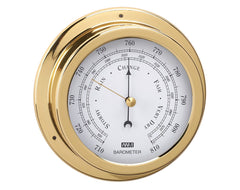 Barometer CP Brass 120mm