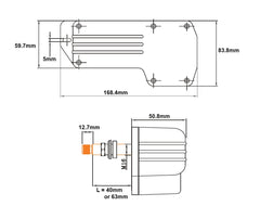 Wiper AFI1000 110D 40 12v