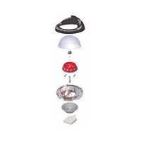 Compass OS75 Flush Hz Wht
