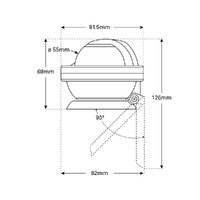 Compass OS55 Brkt Mnt Wht