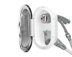 Shower Mixer Set Twin Chr