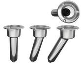 Rod Holder Round Stainless Steel 15Deg