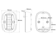 NavLight LED 20M Wh Stern