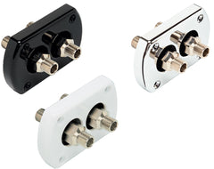 Bulkhead Kit R9CH - Chrome Flange