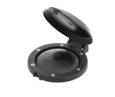 VETUS Foot switch, with black cover, Ø 104 mm, 21 mm high, 47 mm deep P19006
