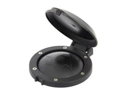 VETUS Foot switch, with black cover, Ø 104 mm, 21 mm high, 47 mm deep P19006