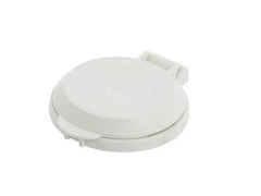 VETUS Foot switch, with white cover, Ø 104 mm, 21 mm high, 47 mm deep P19007
