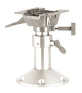 VETUS Manually adjustable seat pedestal with swivel, height 30 - 40 cm PCM3040