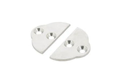 VETUS Set of 2 stainless steel end pieces for rubbing strake type POLY4S POLYSE
