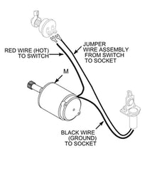 Powerwinch Motor w/Gear (M) 712,RC23