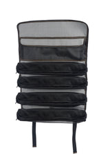 Wildtrak™ Large Hangable Camping Storage Organiser Utility Roll for Toiletries, Kitchen Utensils, Tools & More - 400gsm Ripstop Canvas (60x40cm)