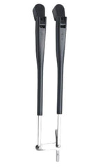 VETUS Black parallel arm set, L= 386 - 471 mm, complete (for VETUS type RWS wiper motors) RWADX
