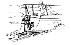 O/B Bracket Alum.Adj.15HP