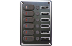 Switch Panel 6 Gang