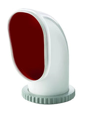 VETUS Cowl ventilator type Samoen, silicone with red interior, Ø 125 mm (incl. synthetic deck ring and nut) SAMOEN