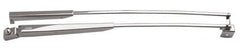 VETUS Stainless steel AISI 316 pantograph wiper arm, L= 401 - 486 mm SHDA400