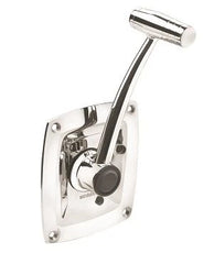 VETUS Single lever remote control, side mounting, with stainless steel(AISI 316) handle, housing and T-bar