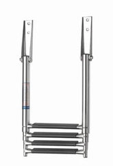 VETUS Telescopic stainless steel (AISI 316) boarding ladder with 4 steps, extended length 1165 mm SLT4A