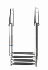 VETUS Telescopic stainless steel (AISI 316) boarding ladder with 4 steps, extended length 1165 mm SLT4A